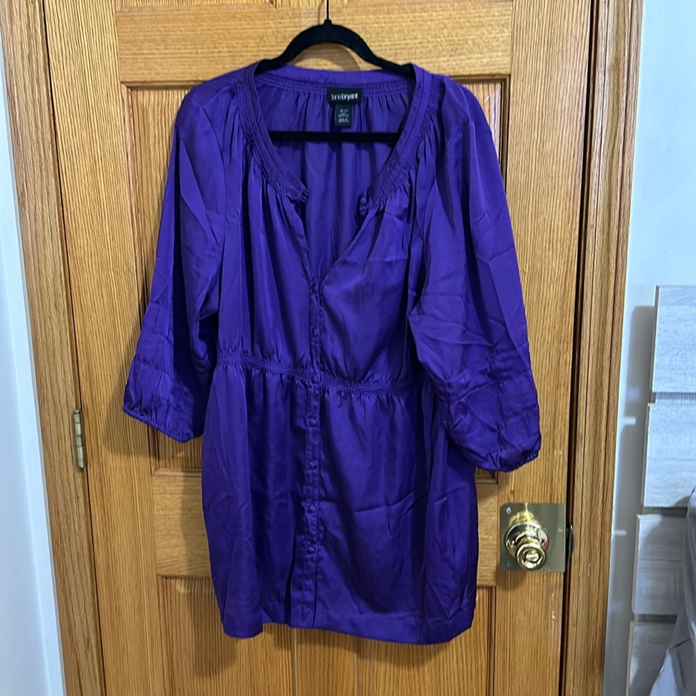 Lane Bryant Purple Tunic